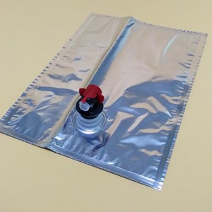 2L 5L 10L 15L 25L folia aluminiowa i przezroczysta aseptyczna torebka w pudełku BIB na wino, olej, sok, mleko, wodę