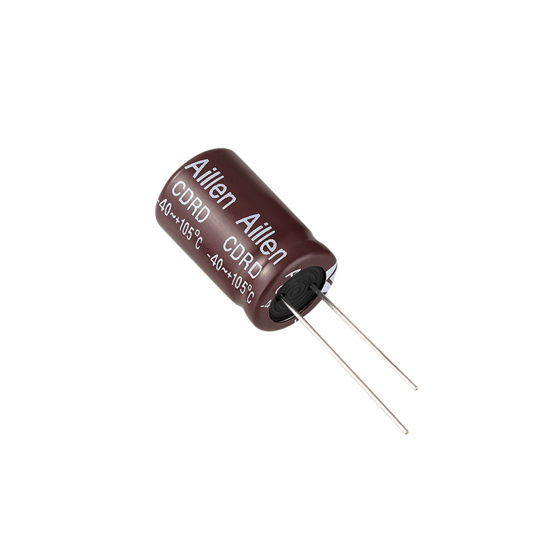CDRD Aluminiowy kondensator elektrolityczny wtykowy