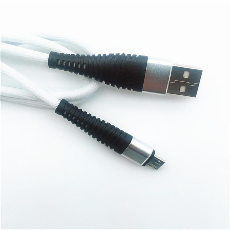 KPS-1003CB Micro Hurtowa syrenka 1m micro 2a kabel USB do szybkiego ładowania dla Androida