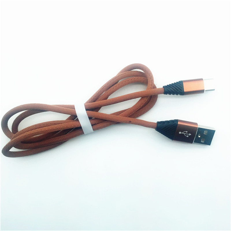 KPS-1004CB TYP C Niestandardowe tkanie bawełny 1m USB 2.2 szybkie ładowanie typu c Kabel USB