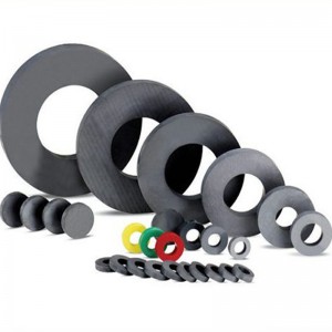 Magnes ferrytowy z pierścieniem stałym do wentylatora sufitowego na prąd stały