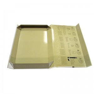 Niestandardowe pudełko upominkowe typu Book do pakowania kosmetyków