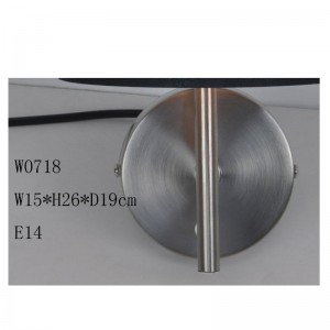 lampa ścienna z abażurem wycinanym laserowo