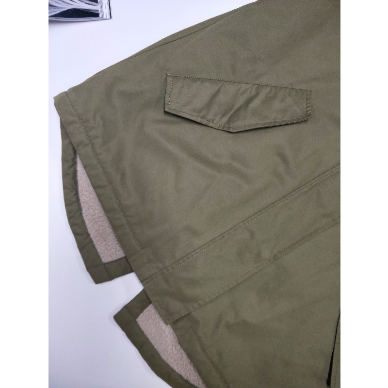 PŁASZCZ ODPORNY NA PŁASZCZ DAMSKI W KHAKI RLWPC0087