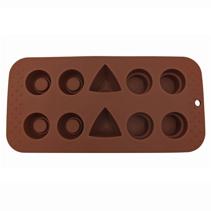 10 wnęk Formy silikonowe do czekolady