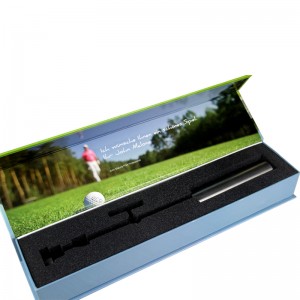 Pudełko prezentowe w kształcie księgi pamiątkowe pudełko z magnesem skarbowym