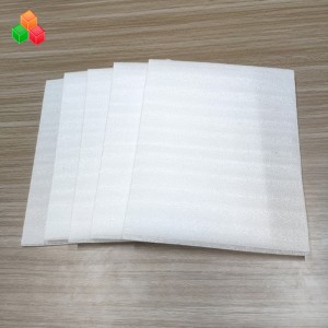 Niestandardowa przezroczysta, odporna na wstrząsy, wodoodporna, antystatyczna torba z pianki epe, folia PE PO zagęszczająca torba z rozszerzonego polietylenu