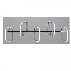 Lampa wisząca LED z kwadratową aluminiową listwą