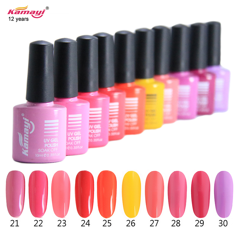 Kamayi Private Label Gel Nail Polish Environmental UV / led Gel Nail Polish For Nails Salon