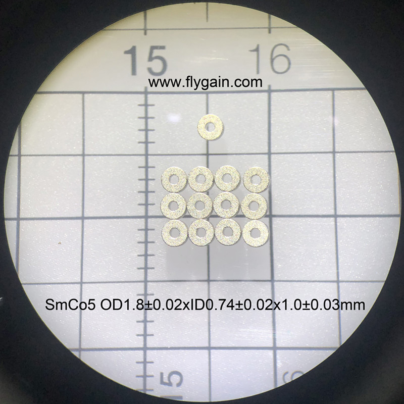 Magnes pierścieniowy Micro Precision SmCo do silnika mobilnego