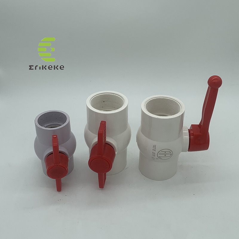 Dostarczone przez producenta typy plastikowych zaworów kulowych