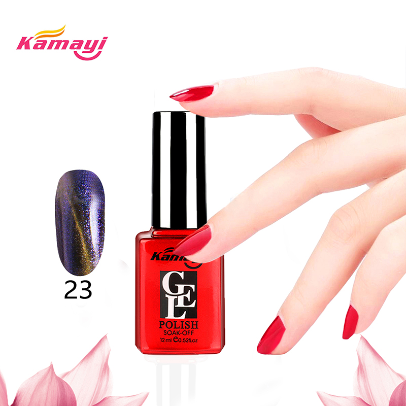 Kamayi kameleon kocie oko sprzedaje 96-kolorowy profesjonalny lakier żelowy UV 12 ml