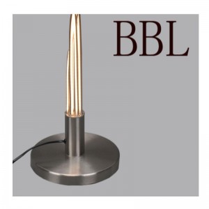 Lampa podłogowa LED z paskiem aluminiowym