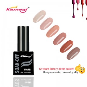 Kamayi LED żelowy lakier do paznokci do paznokci artystycznych Najlepsze ceny kolorowy lakier hybrydowy UV Mineral Color Gel UV