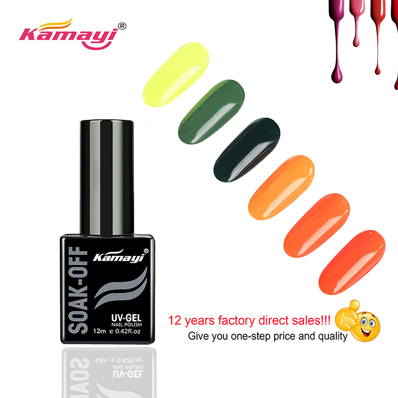 Kamayi 72 kolory 12 ml, lakier do paznokci UV - hurt Lakier do paznokci UV