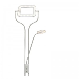 Wysokonapięciowa lampa podłogowa LED matka i syn z kwadratowym panelem LED