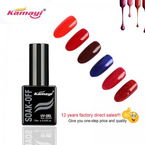 Kamayi 72 kolor wysokiej jakości lakier do paznokci polski długotrwały Shimmer Soak Off Gel Polish GP071