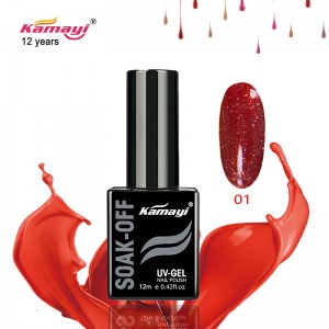Kamayi OEM Custom 12ml Neon Gel Polish Pearl Color Series UV LED Gel Polish Długotrwały żel do paznokci w sprzedaży hurtowej