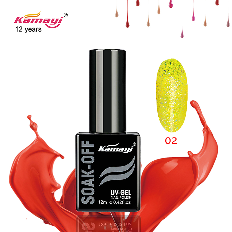 Kamayi OEM Custom 12ml Neon Gel Polish Pearl Color Series UV LED Gel Polish Długotrwały żel do paznokci w sprzedaży hurtowej