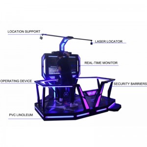 HTC walking space Interaktywna strzelanka \/ boks \/ Saber Beat Game Simulator