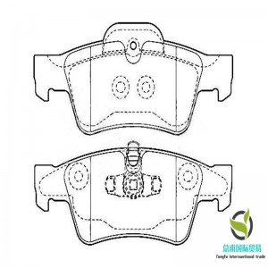 Klocki hamulcowe (OE: 004 420 52 20, OE: A0044205220)