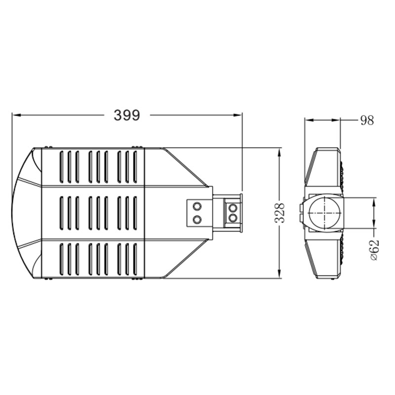 50W klasyczny LED Street Light