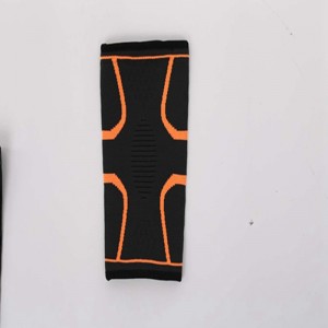 Dzianinowa podparcie kolan o wysokiej wydajności z podwójnym dżersejem