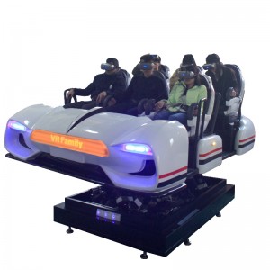 Statek kosmiczny 9DVR (biały) Gorąca sprzedaż rozrywki wirtualnej rzeczywistości miejsce 9Dvr kino 6 miejsc 9dvr Dla rodziny