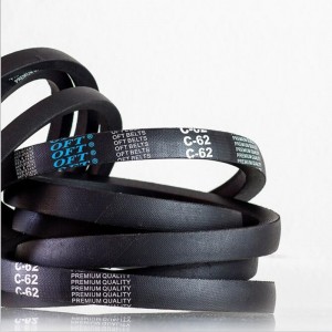 Z (O.M), A, B, C, D, 3L, 3V, 5V, 8V, Spz, SPA, Spb, Spc Pasy synchroniczne OFT owinięte paskiem klinowym