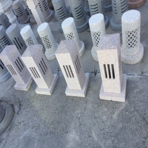 Kamienne latarnie kamienne Rzeźby i rzeźby Naturalne Czysta praca ręczna Wyjątkowość