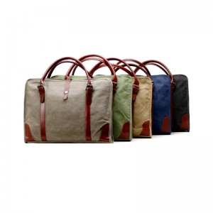 Brezentowa torba na ramię-18011