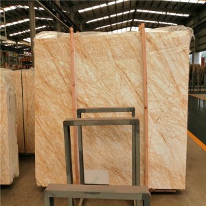 Złote marmurowe płyty pająka