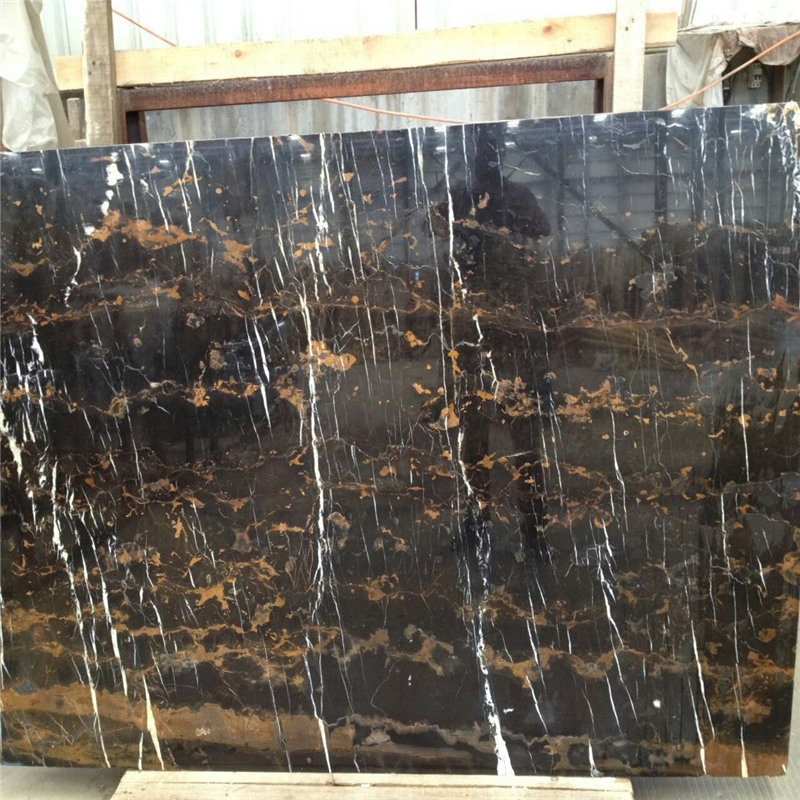 Portoro Gold Marble Slab Stone dekoracyjny