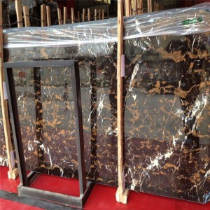 Portoro Gold Marble Slab Stone dekoracyjny