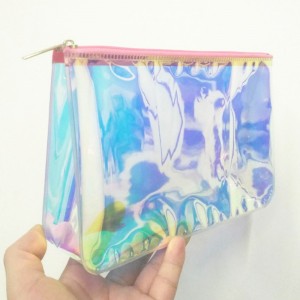 Holograficzna torba na zamek z PVC