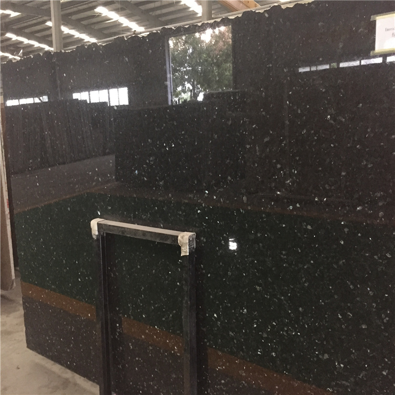 Labrador Verde Emerald Pearl Granite Slab