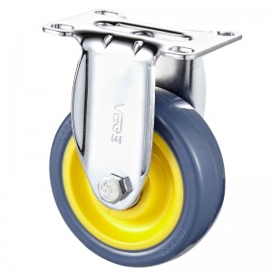 Medium Duty - Chromowana obudowa z pomarańczowym kółkiem TPE 1