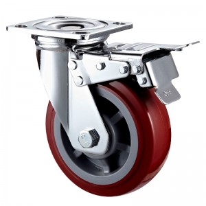 Heavy Duty - Chromowana obudowa z czarnym kółkiem TPE 1