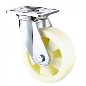 Heavy Duty - Chromowana obudowa z czarnym kółkiem TPE 4