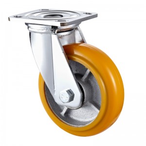 Heavy Duty - Chromowana obudowa z czarnym kółkiem TPE 6