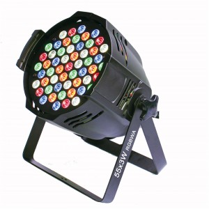 55 * 3 w RGBWA światło parowe