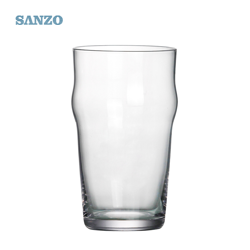 Sanzo Niestandardowe logo Kubek szklany kubek piwa Kubki kryształowe Ręcznie robione kubki piwa Stein