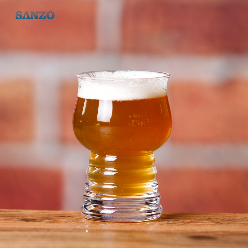 Szklanka do piwa Sanzo 6 uncji Szklanka do piwa z nadrukiem na zamówienie Szklanka do piwa Octagon