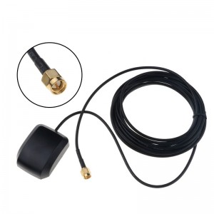Samochodowy odbiornik GPS Kabel SMA Conector 3M Antena GPS