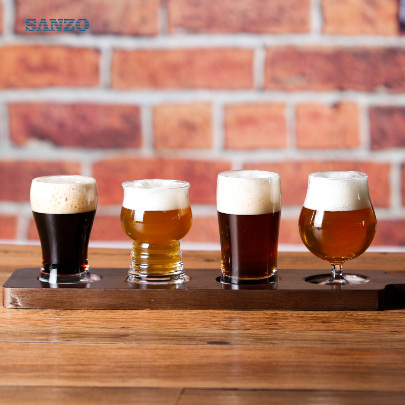Sanzo Szklana naklejka na piwo Szklanka do piwa Spersonalizowane szklanki do piwa Pilsner