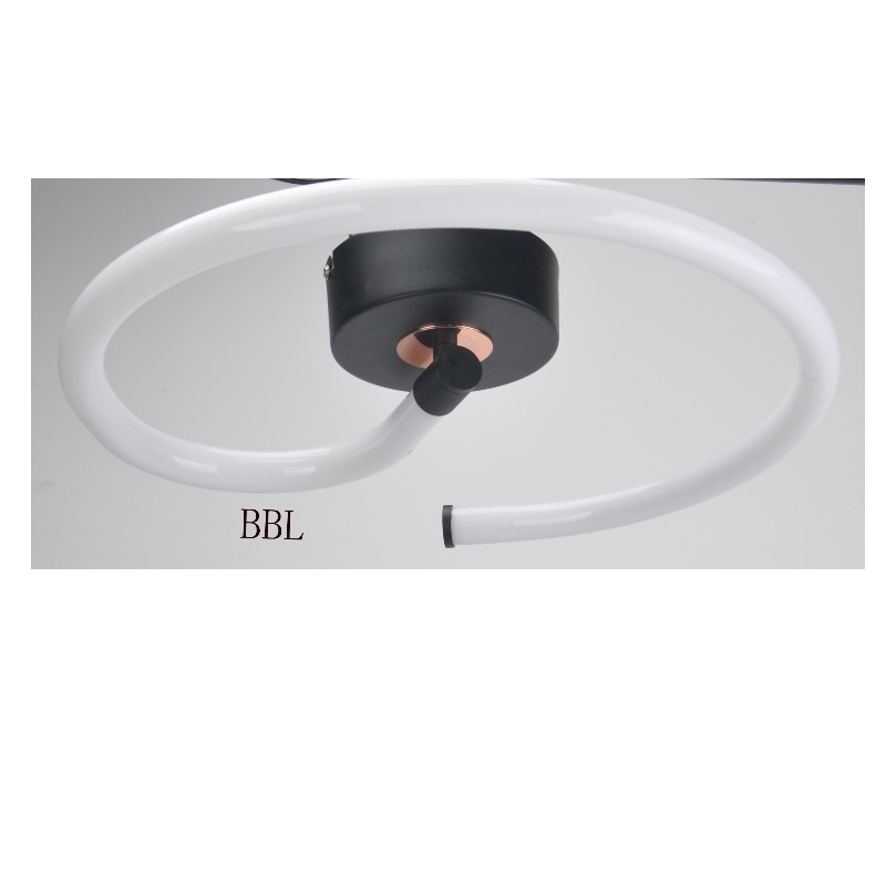 Lampa sufitowa LED z rurką akrylową