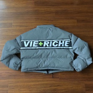 odblaskowa kurtka puchowa