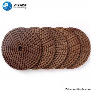 Diamentowe podkładki ZL-123F z wypełnieniem miedzianym do kamienia