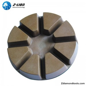 ZL-16A 3-calowe hybrydowe twarde diamentowe podkładki żywiczne do betonu
