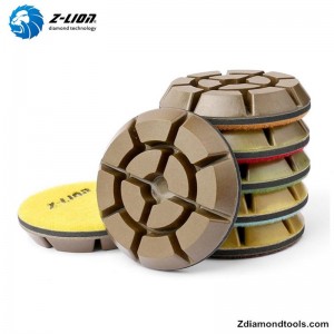 Mokre, betonowe podkładki do polerowania blatów ZL-16K